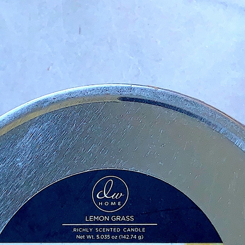 DW HOME CANDLE ROUFFAER LEMONGRASS 1 WICK 5.0 OZ TIN - Picture 3 of 3